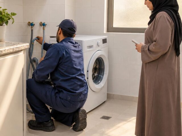 صيانة الحمامات والمطابخ في الكويت: لماذا تسمع ضربة في المواسير عند إغلاق الصنبور أو توقف الغسالة؟